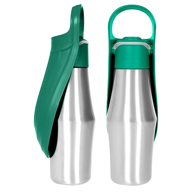 2-in-1 Wasserflasche für Hunde